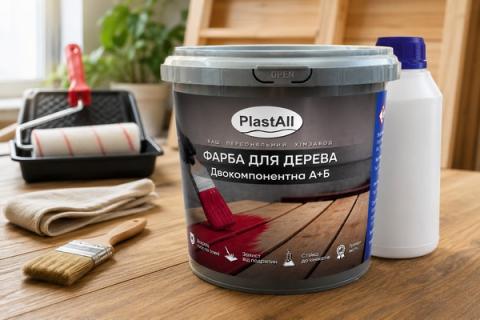 Фарба по дереву Plastall